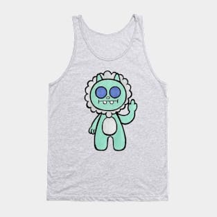 Middle Finger Yeti Tank Top